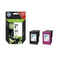 HP Ink No.301 Combo Pack Black + Color (N9J72AE) цена и информация | Картриджи для струйных принтеров | 220.lv