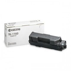 Kyocera TK-1160 (1T02RY0NL0), Black 7200 lk цена и информация | Картриджи для струйных принтеров | 220.lv