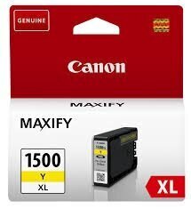 Canon Ink PGI-1500 XL Yellow (9195B001) цена и информация | Картриджи для струйных принтеров | 220.lv