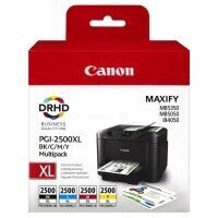 Canon Ink PGI-2500 XL B/C/M/Y (9254B004) цена и информация | Картриджи для струйных принтеров | 220.lv