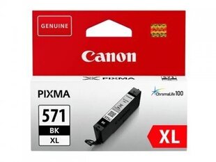 Canon Ink CLI-571XLBK Black (0331C001) цена и информация | Картриджи для струйных принтеров | 220.lv