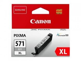 Canon Ink CLI-571XLGY Grey (0335C001) цена и информация | Картриджи для струйных принтеров | 220.lv