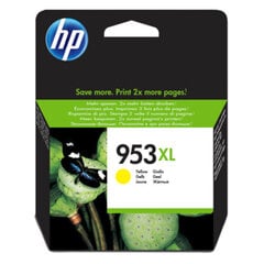 Oriģinālā tinte HP 953XL (F6U18AE) Yellow 1600 lk цена и информация | Картриджи для струйных принтеров | 220.lv