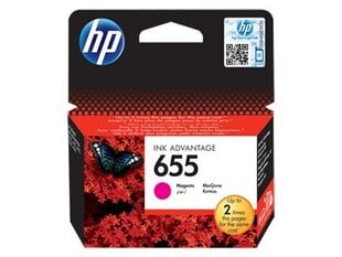 HP Ink No.655 Magenta (CZ111AE) cena un informācija | Tintes kārtridži | 220.lv