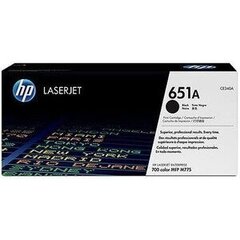 HP Cartridge No.651 Black (CE340A) цена и информация | Картриджи для струйных принтеров | 220.lv