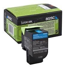 Lexmark Cartridge 802SC0 Cyan (80C2SC0) цена и информация | Картриджи для струйных принтеров | 220.lv