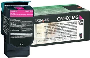 Lexmark Cartridge Magenta (C544X1MG) Return цена и информация | Картриджи для струйных принтеров | 220.lv