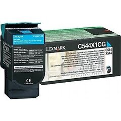 Lexmark Cartridge Cyan (C544X1CG) Return цена и информация | Картриджи для лазерных принтеров | 220.lv