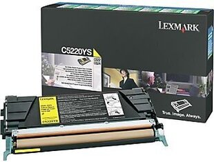 Lexmark Cartridge Yellow (C5220YS) Return cena un informācija | Tintes kārtridži | 220.lv