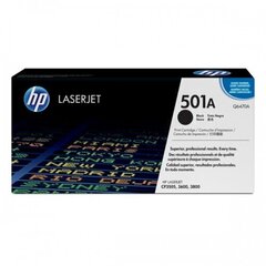 HP Cartridge No.501A Black (Q6470A) EOL цена и информация | Картриджи для лазерных принтеров | 220.lv