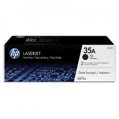 HP CB435AD No.35AD Dual Pack Black Cartridge (CB435AD) цена и информация | Картриджи для струйных принтеров | 220.lv