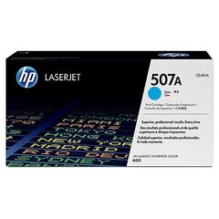 HP Cartridge No.507A Cyan (CE401A) цена и информация | Картриджи для лазерных принтеров | 220.lv