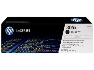 HP Cartridge No.305X Black (CE410X) цена и информация | Картриджи для струйных принтеров | 220.lv