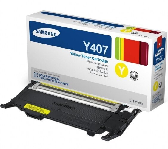 Samsung Cartridge Yellow CLT-Y4072S/ELS (SU472A) cena un informācija | Kārtridži lāzerprinteriem | 220.lv