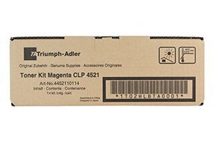 Triumph Adler Toner CLP 4521/ Utax Toner CLP 3521 Magenta (4452110114/ 4452110014) cena un informācija | Kārtridži lāzerprinteriem | 220.lv
