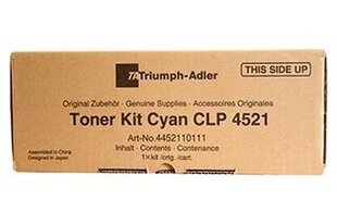 Triumph Adler Toner CLP 4521/ Utax Toner CLP 3521 Cyan (4452110111/ 4452110011) цена и информация | Adler Компьютерная техника | 220.lv