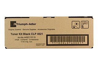 Triumph Adler Toner CLP 4521/ Utax Toner CLP 3521 Black (4452110115/ 4452110010) cena un informācija | Kārtridži lāzerprinteriem | 220.lv