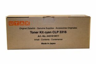 Utax Toner CLP 3316 Cyan (4431610011) цена и информация | Картриджи для струйных принтеров | 220.lv