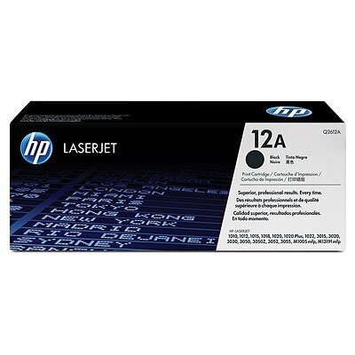 HP 12A Dual Pack Black Cartridge (Q2612AD) цена и информация | Kārtridži lāzerprinteriem | 220.lv