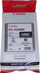 Canon Ink PFI-102 Matte-Black (0894B001) цена и информация | Картриджи для струйных принтеров | 220.lv