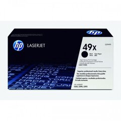 HP Cartridge No.49X Black (Q5949X) cena un informācija | Kārtridži lāzerprinteriem | 220.lv