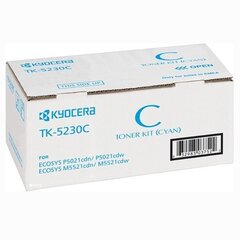 Oriģināls toneris Kyocera TK-5230 (TK5230) Cyan 2.200 lk cena un informācija | Kārtridži lāzerprinteriem | 220.lv