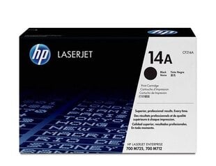 Originaal HP 14X (CF214X) Black 17500 lk цена и информация | Картриджи для струйных принтеров | 220.lv