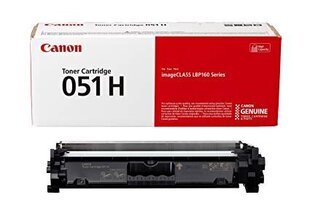 Originaal Canon 051H (2169C002) Black 4.100 lk цена и информация | Картриджи для лазерных принтеров | 220.lv