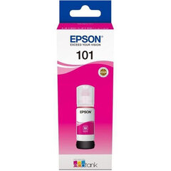 Оригинальные чернила Epson EcoTank 101 (C13T03V34A) Magenta 70ml цена и информация | Картриджи для струйных принтеров | 220.lv