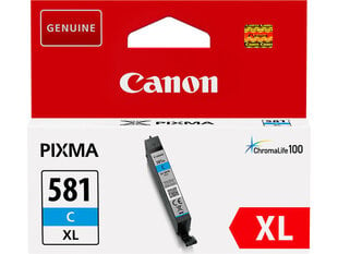 Оригинальные чернила Canon CLI-581XXL Cyan цена и информация | Картриджи для струйных принтеров | 220.lv