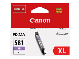 Оригинальные чернила Canon CLI-581XXL Photo Blue цена и информация | Картриджи для струйных принтеров | 220.lv