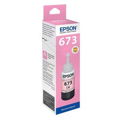 Оригинальные чернила Epson T6736 70ml Light Magenta цена и информация | Картриджи для струйных принтеров | 220.lv