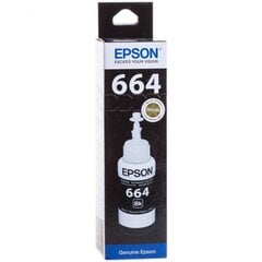 Оригинальные чернила Epson T6641 Black 70ml цена и информация | Epson Компьютерная техника | 220.lv