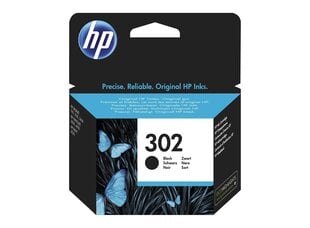 Oriģinālā tinte HP 302 (F6U66AE) Black 190 lk цена и информация | Картриджи для струйных принтеров | 220.lv