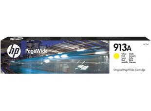 Оригинальные чернила HP 913A (F6T79AE) Yellow 3000 lk цена и информация | Картриджи для струйных принтеров | 220.lv