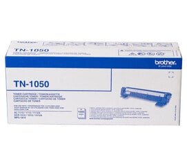 Оригинальный тонер Brother TN-1050 Black 1000 lk цена и информация | Картриджи для струйных принтеров | 220.lv