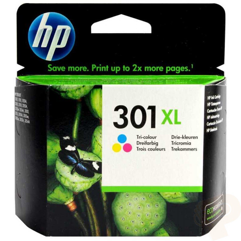 Oriģinālā tinte HP 301XL (CH564EE) Color 330 lk (6ml) cena un informācija | Tintes kārtridži | 220.lv