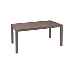 Садовый стол Melody, коричневый цена и информация | Столы для сада | 220.lv
