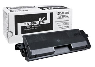 Tooner Kyocera TK-580 Black 3500 lk cena un informācija | Kārtridži lāzerprinteriem | 220.lv