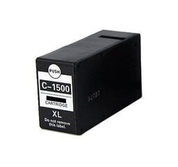 Analogā tinte Canon PGI-1500xl Black 1200 lk cena un informācija | Tintes kārtridži | 220.lv