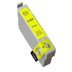 Analogā tinte T0804 for Epson Yellow 500 lk cena un informācija | Tintes kārtridži | 220.lv