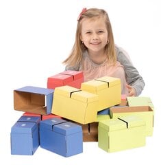 Картонные блоки Gigi Xxl, 200 д. цена и информация | Конструкторы и кубики | 220.lv