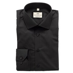 Мужская рубашка 19K034, черная (Regular), S310316590 цена и информация | Мужские рубашки | 220.lv