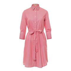 Женское платье 21K004, розовое / белое, S420155350 цена и информация | Платья | 220.lv