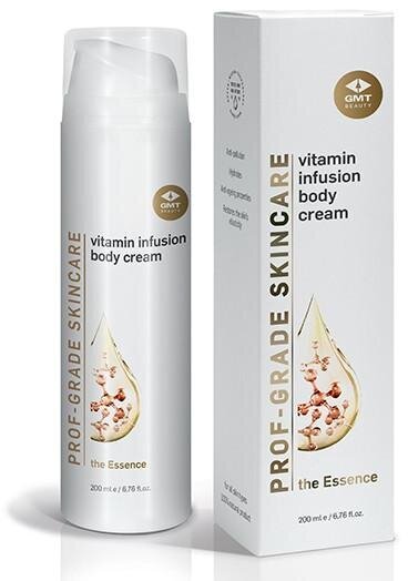 Vitamīniem bagātināts krēms ķermenim (Vitamin infusion body cream) GMT BEAUTY 200ml cena un informācija | Ķermeņa krēmi, losjoni | 220.lv