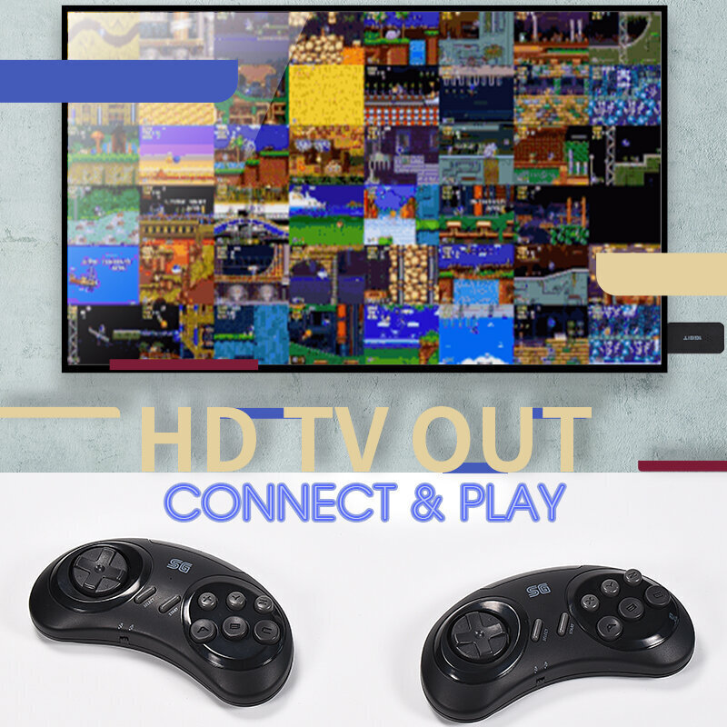 Klasiska bezvadu TV spēļu konsole HappyJoe Y2 SG 900 Spēles + Lejupielāde cena un informācija | Spēļu konsoles | 220.lv