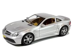 Sacīkšu automobilis, 1:18 cm, sudrabains cena un informācija | Rotaļlietas zēniem | 220.lv