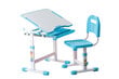 Regulējams bērnu galds un krēsls FunDesk Sole Blue, zils cena un informācija | Datorgaldi, rakstāmgaldi, biroja galdi | 220.lv