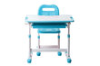 Regulējams bērnu galds un krēsls FunDesk Sole Blue, zils cena un informācija | Datorgaldi, rakstāmgaldi, biroja galdi | 220.lv