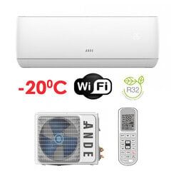 Kondicionieris / siltumsūknis gaiss-gaiss Ande Jupiter 3,5 / 3,5 kW R32 ar WI-FI AND-H12 / JAR32 (-20 °C) цена и информация | Кондиционеры, рекуператоры | 220.lv